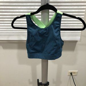 Athleta Blue and Green Woman's Sports Bra